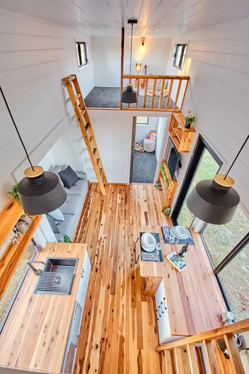 Aerial View - Grand Sojourner by Häuslein Tiny House Co