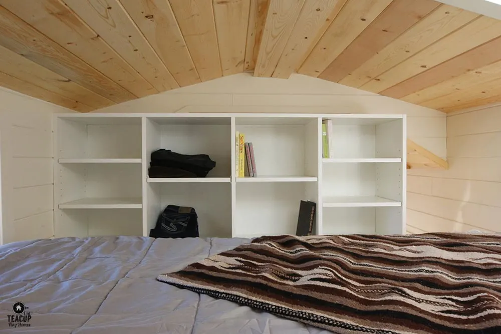 Built-In Loft Shelving - Innisfree Anarres by Teacup Tiny Homes