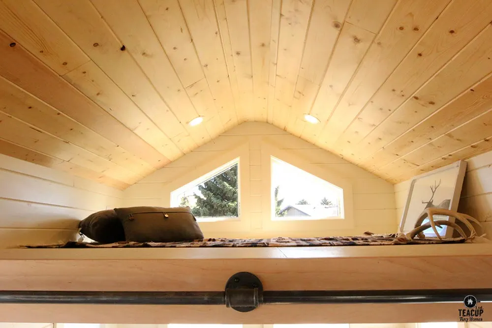 Storage Loft - Innisfree Anarres by Teacup Tiny Homes