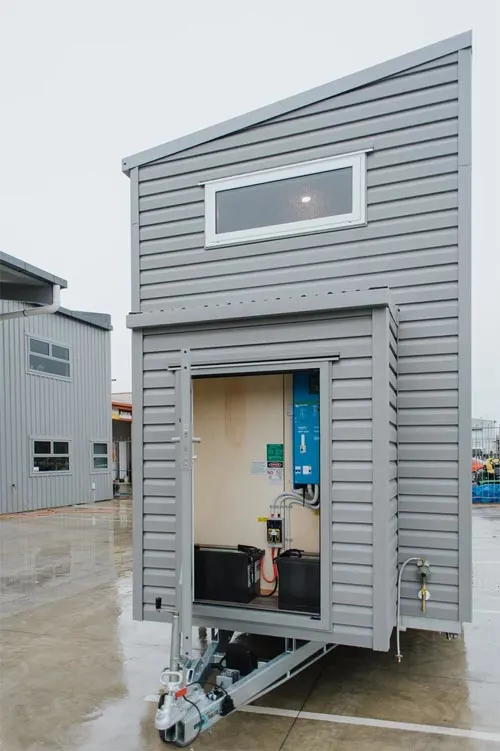 Solar Utility Closet - Kahurangi Koinga by Build Tiny