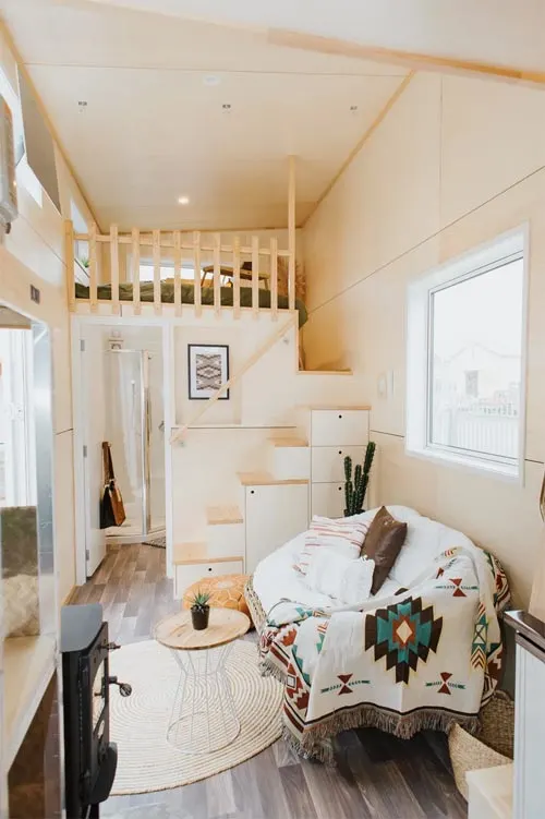 Living Room & Loft - Kahurangi Koinga by Build Tiny