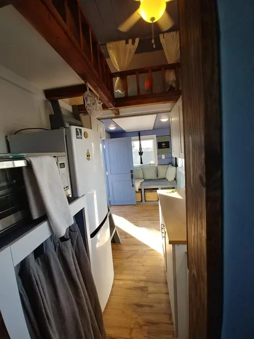 Living Area - Blue Baloo by Far Out Tiny Homes