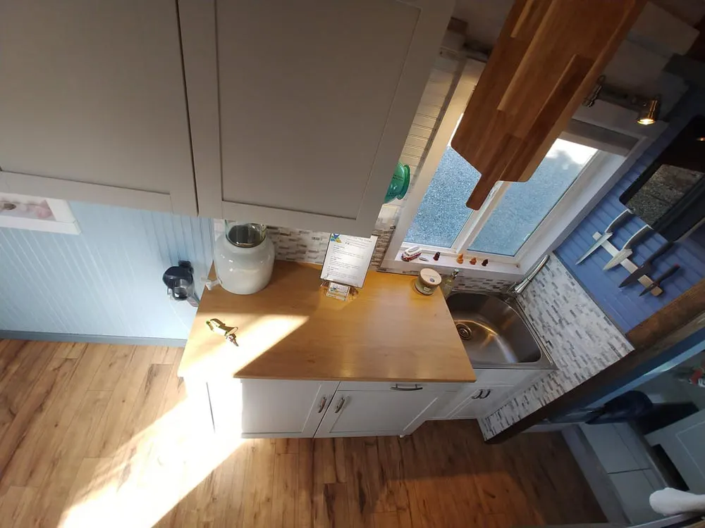 Wood Countertop - Blue Baloo by Far Out Tiny Homes