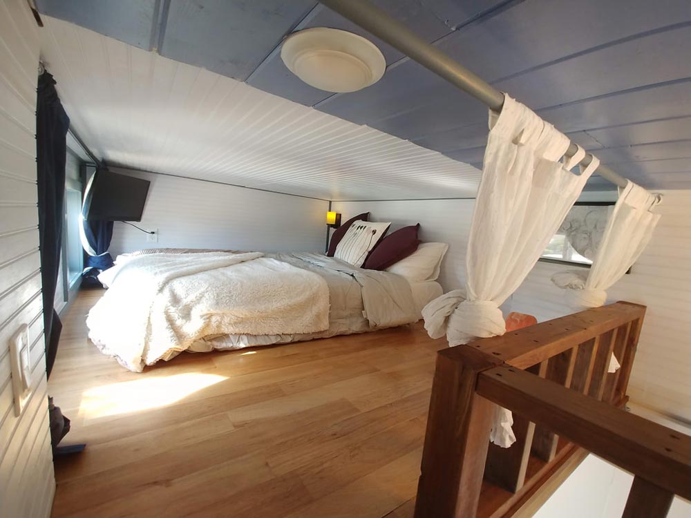 Bedroom Loft - Blue Baloo by Far Out Tiny Homes