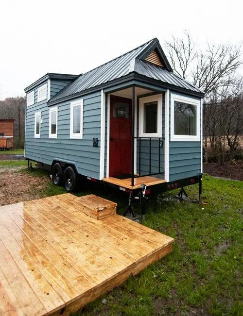 Tiny House Deck - Looking Glass by Red Crown Tiny Homes
