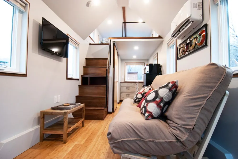 Full Size Futon - Looking Glass by Red Crown Tiny Homes