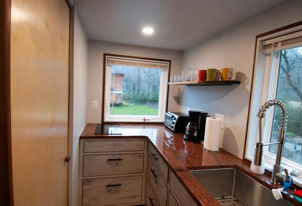 Granite Countertop - Looking Glass by Red Crown Tiny Homes