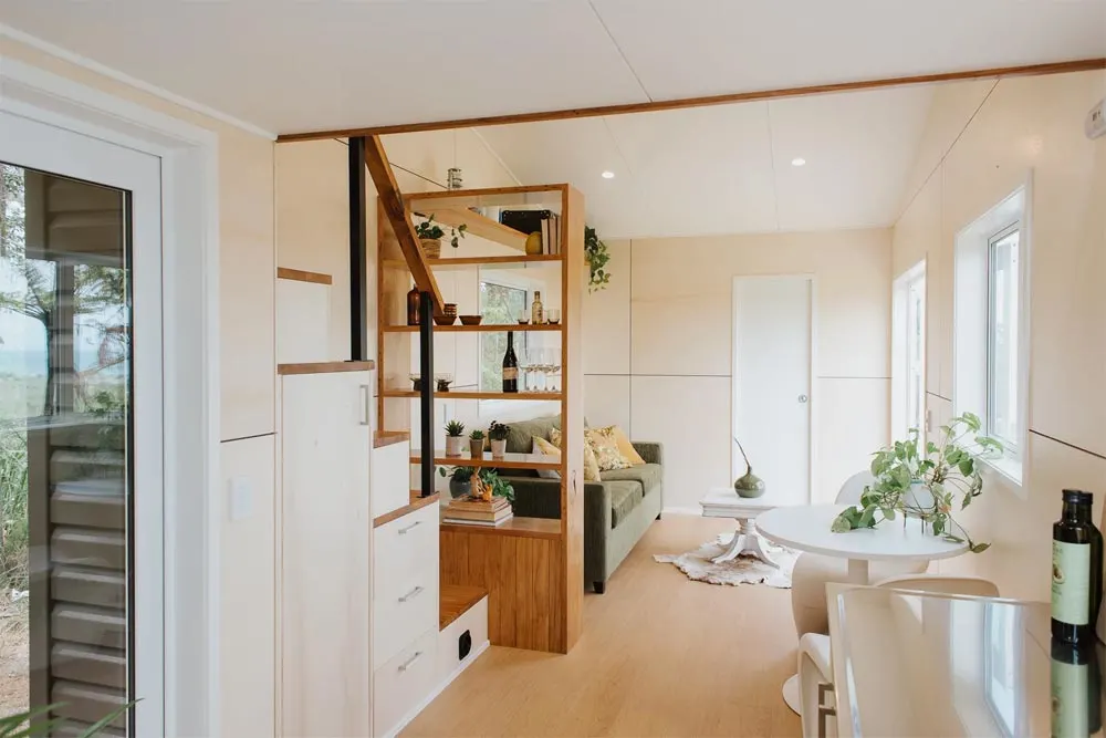 View From Kitchen - Cherry Picker Tiny House by Build Tiny