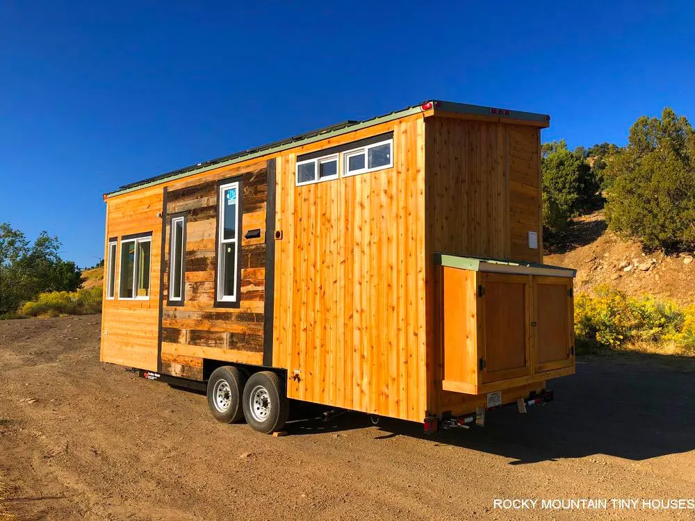 Rustic Exterior - Timberwolf by Rocky Mountain Tiny Houses