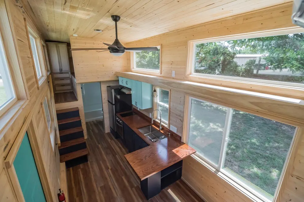 Aerial View - Wanderlust by Indigo River Tiny Homes