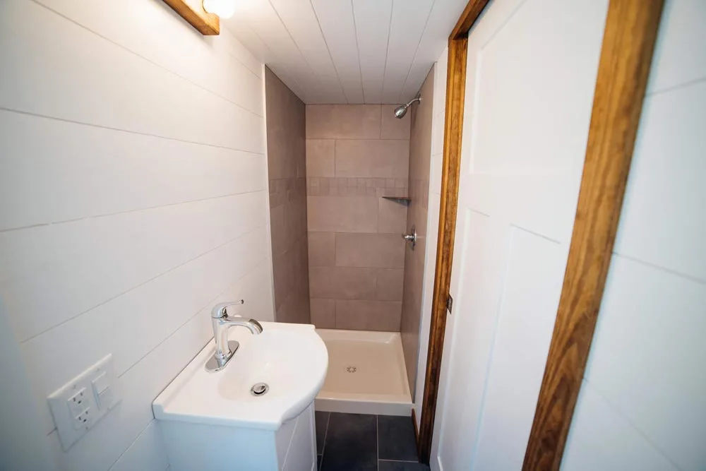 Tile Shower - Triton 2.0 by Wind River Tiny Homes