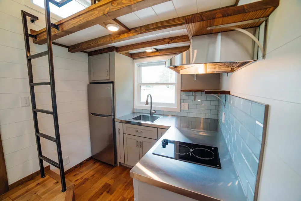 Stainless Steel Counter - Triton 2.0 by Wind River Tiny Homes
