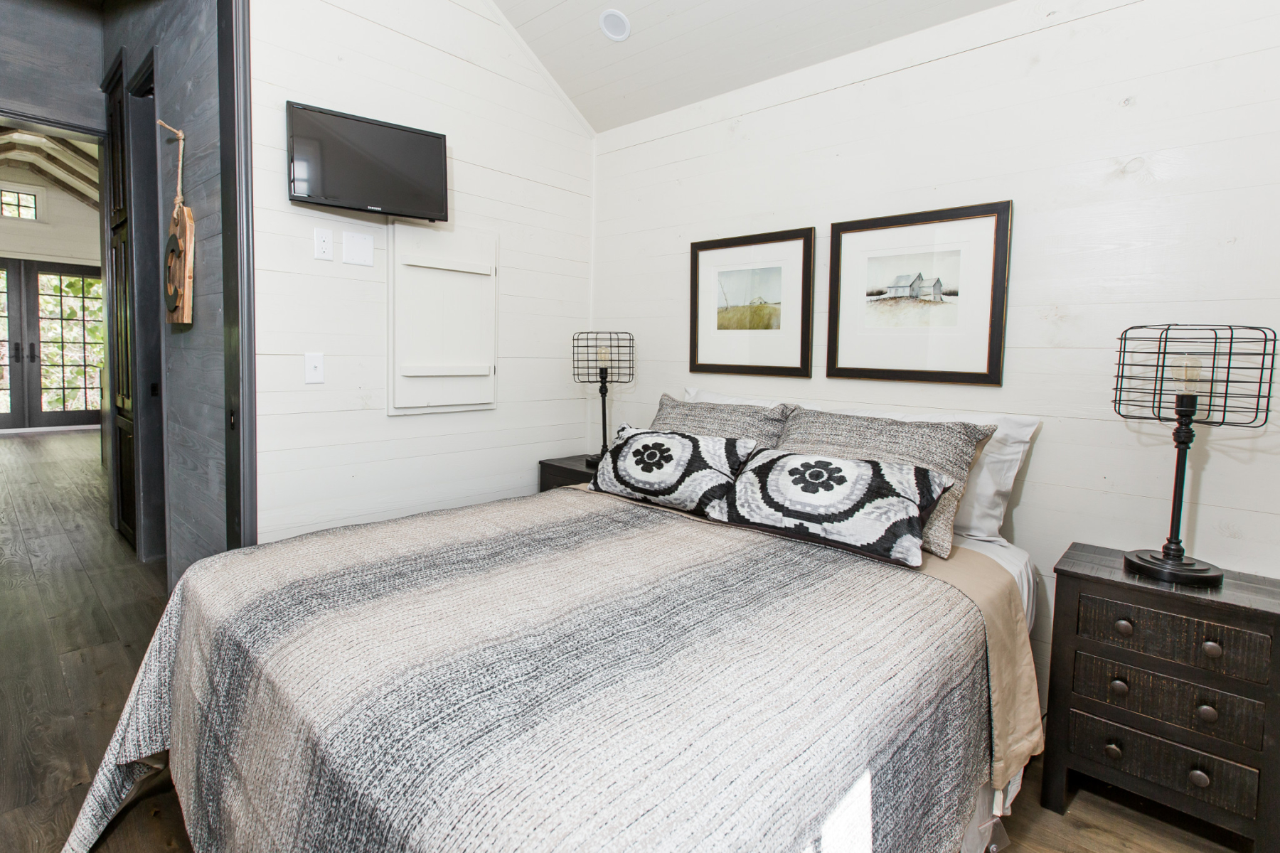 Main Floor Bedroom - Low Country by Designer Cottages