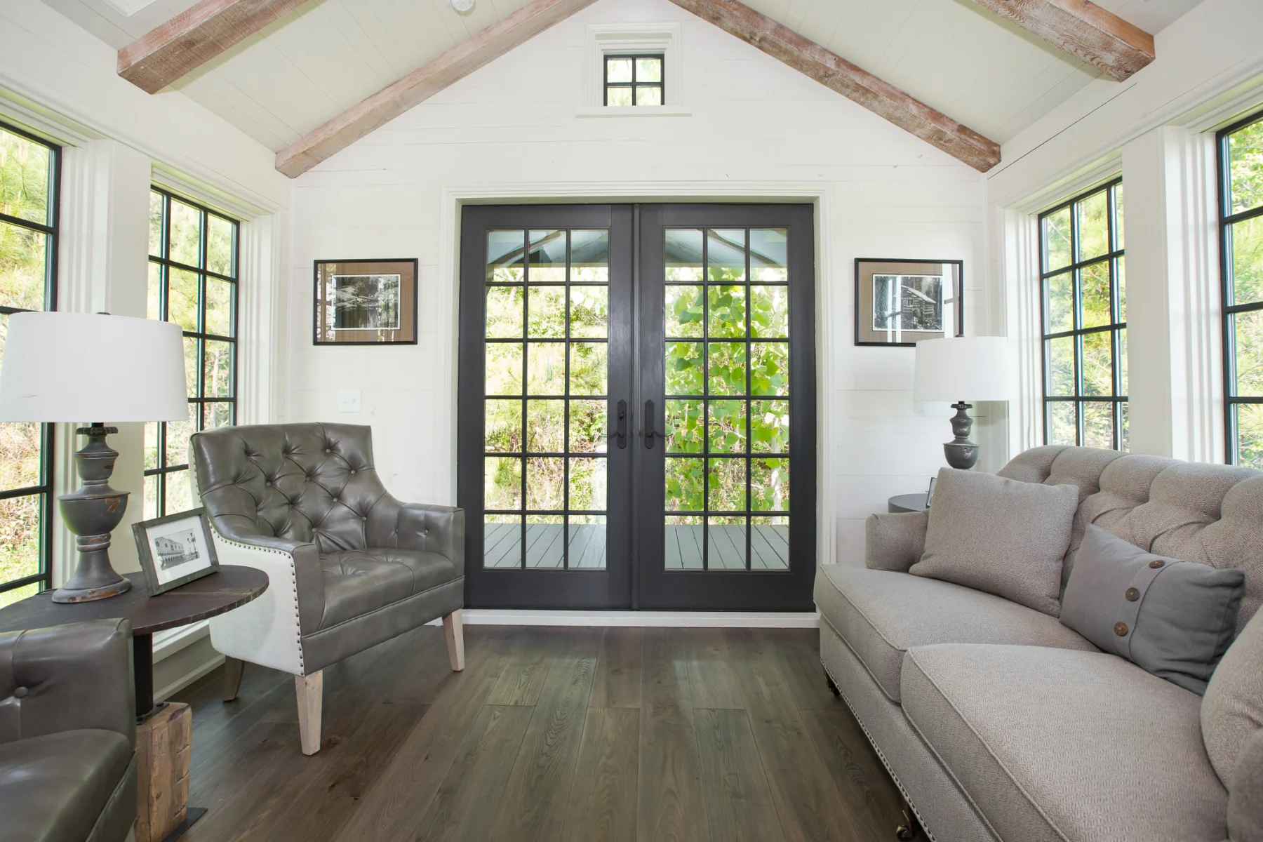 Vaulted Ceilings - Low Country by Designer Cottages