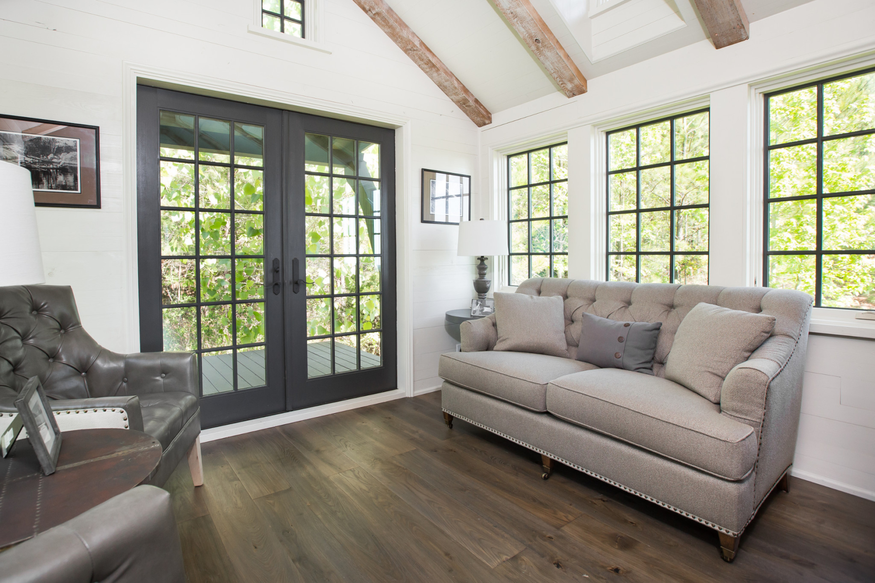 Double French Doors - Low Country by Designer Cottages