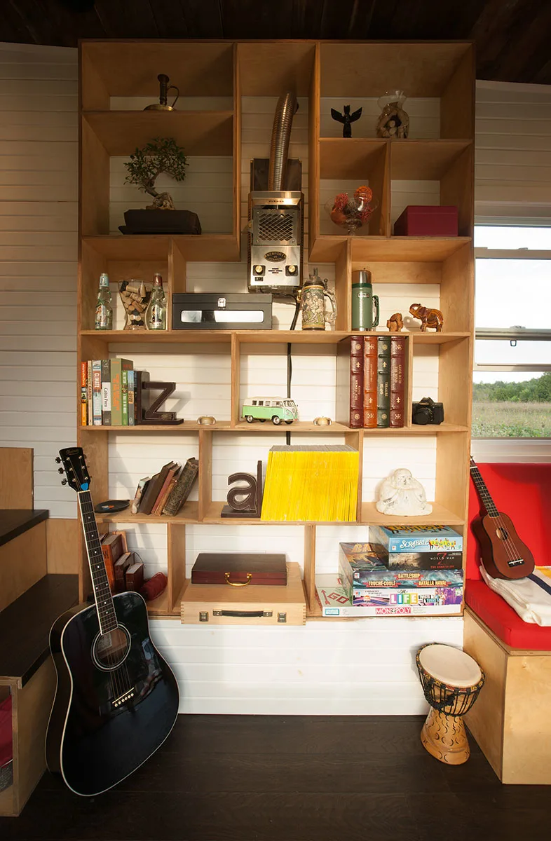 Bookcase - Greenmoxie Tiny House
