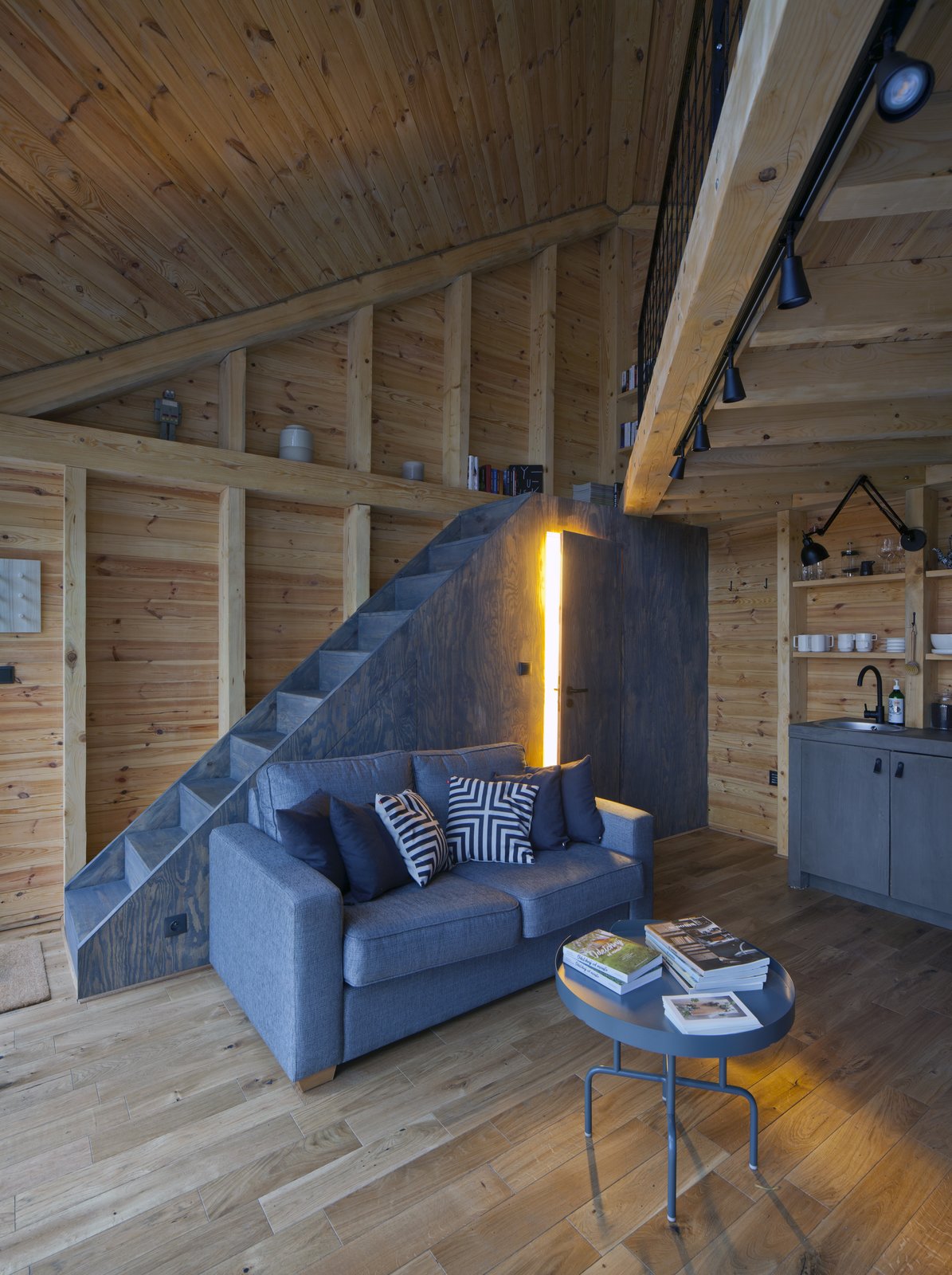 Living Room - Bookworm Cabin
