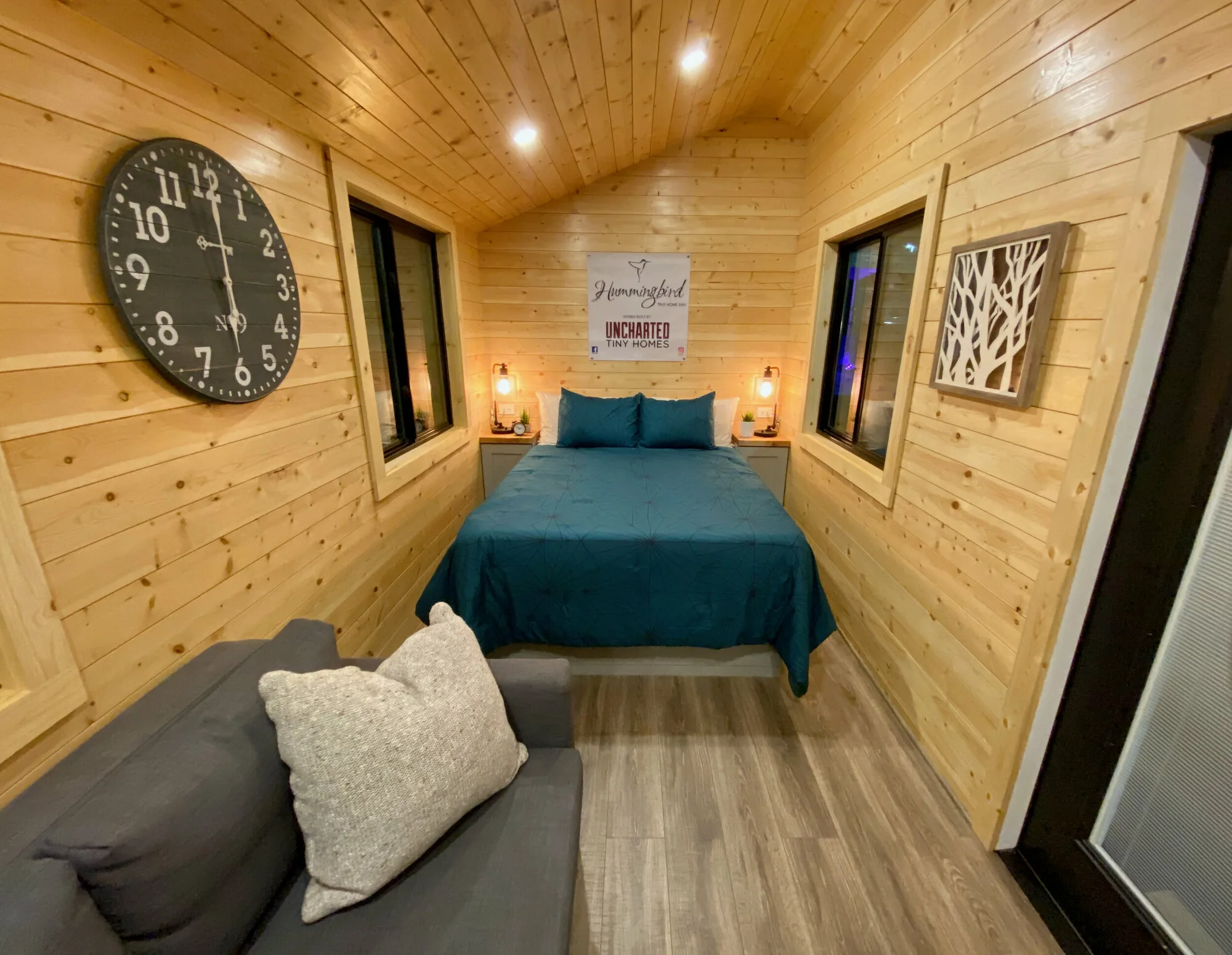 Main Floor Bedroom - Flat by Uncharted Tiny Homes