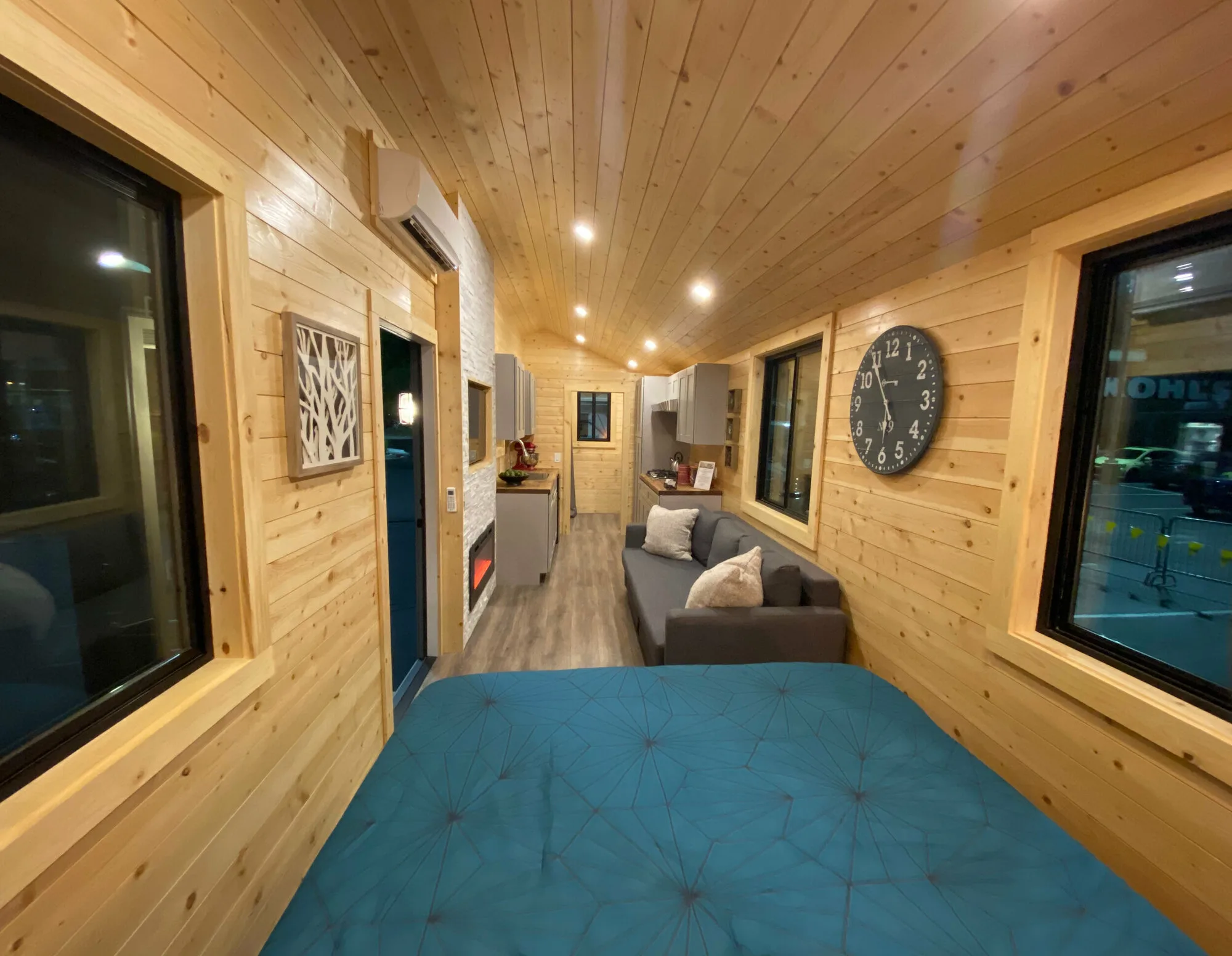 Interior View - Flat by Uncharted Tiny Homes