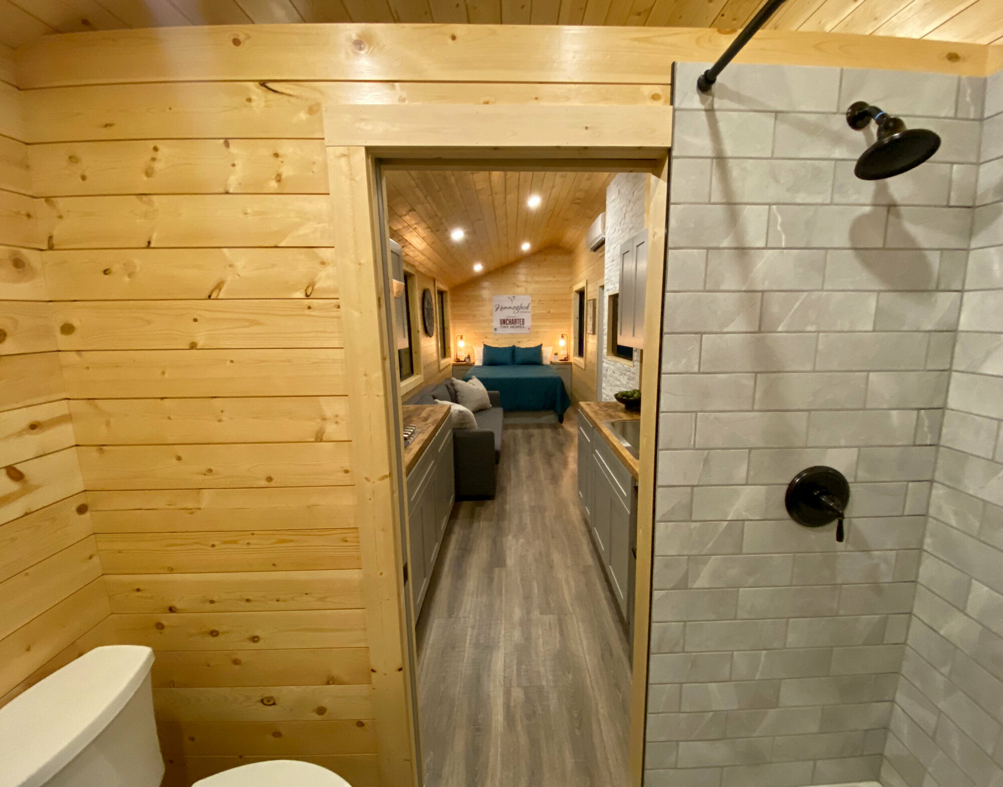 Bathroom - Flat by Uncharted Tiny Homes