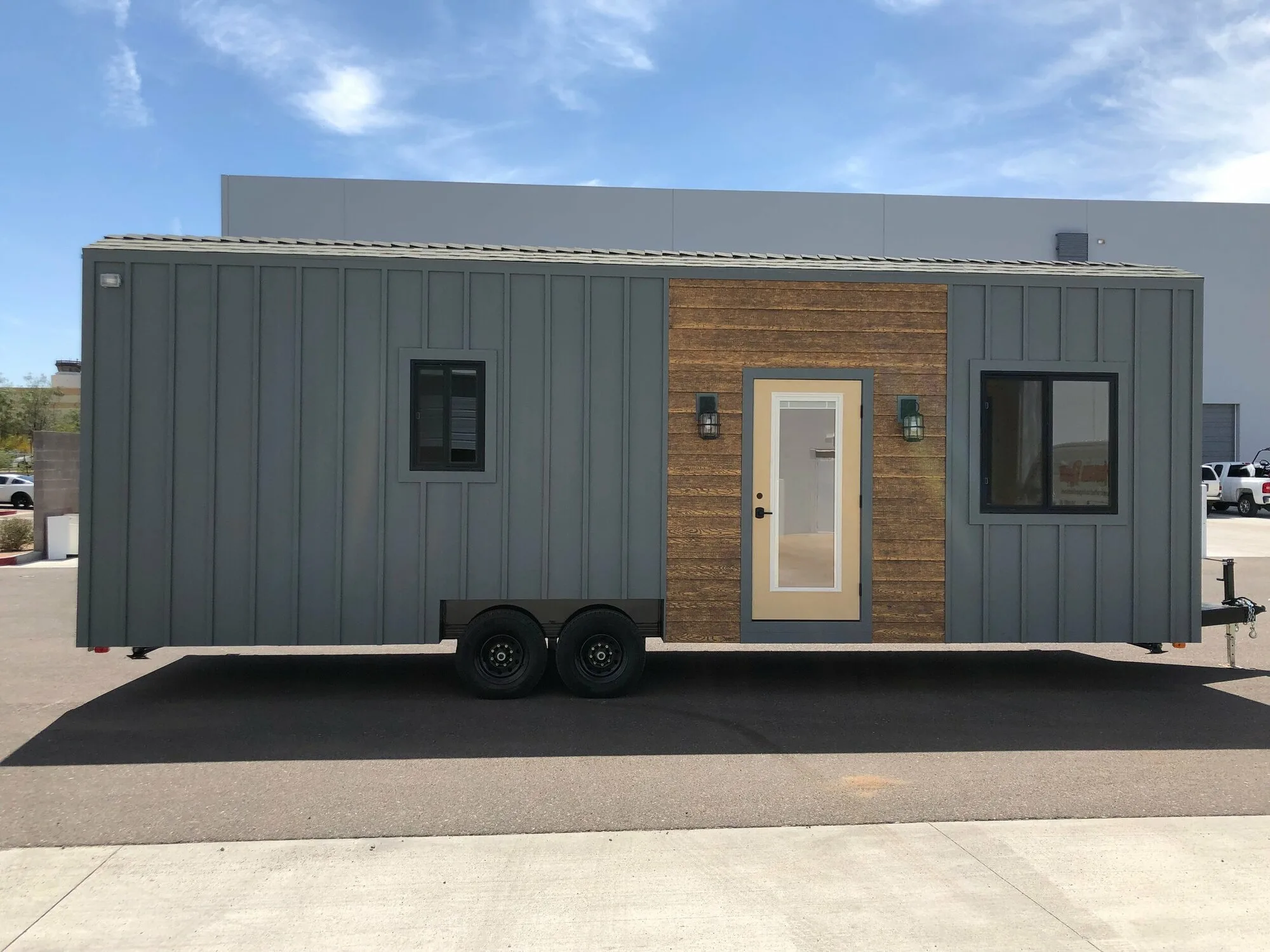 Front View - Flat by Uncharted Tiny Homes