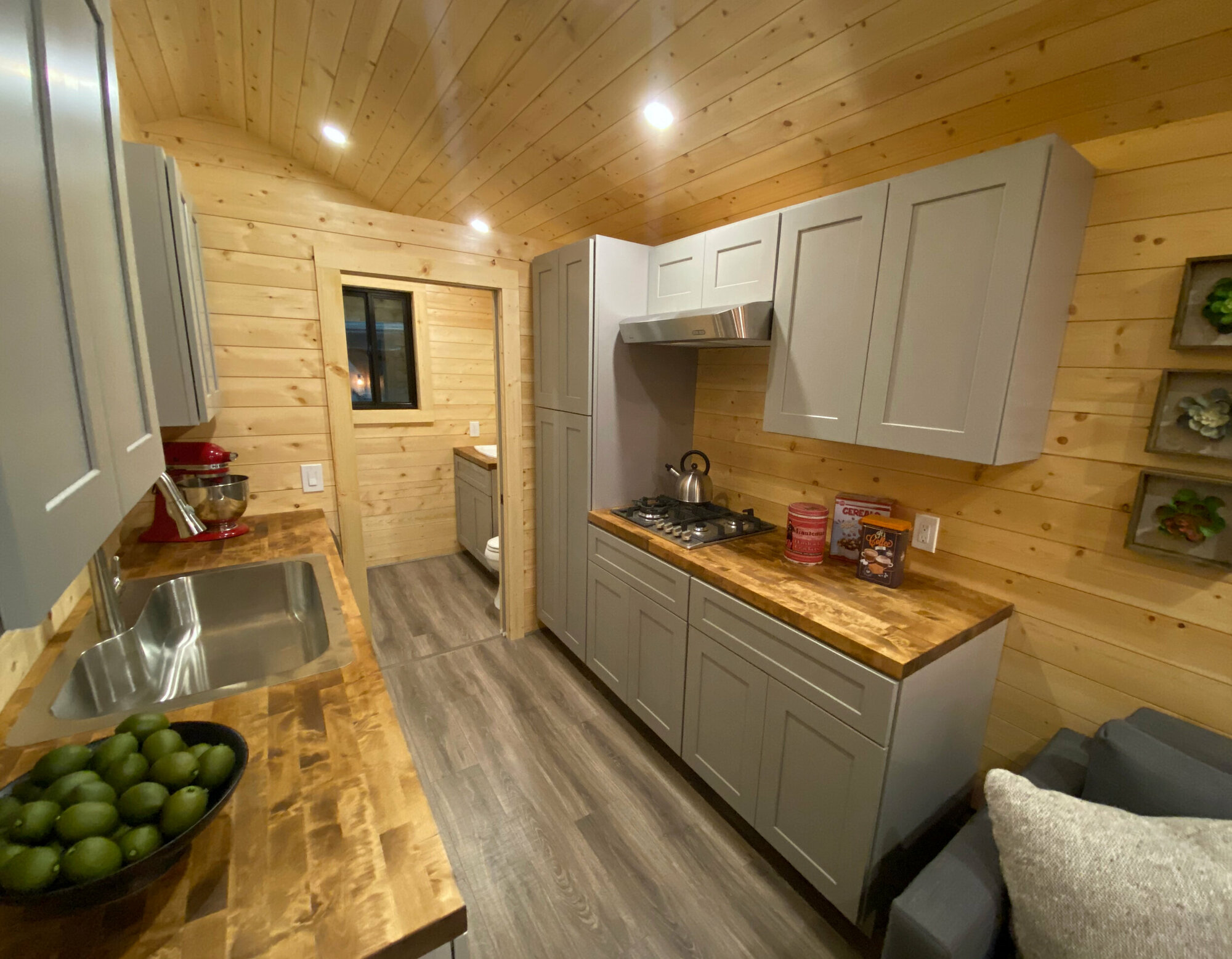 Kitchen - Flat by Uncharted Tiny Homes