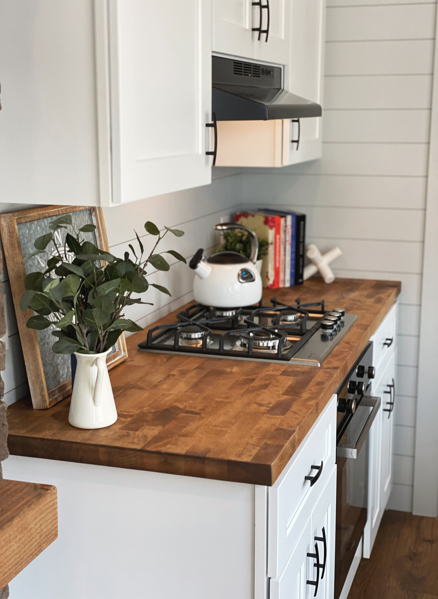 Wood Kitchen Counter - Lauren's Flat by Uncharted Tiny Homes
