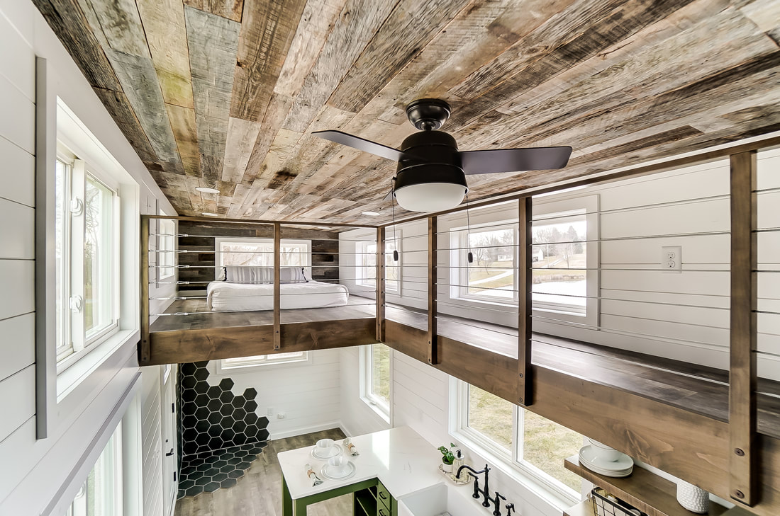 Wood Accent Ceiling - Bison by Modern Tiny Living