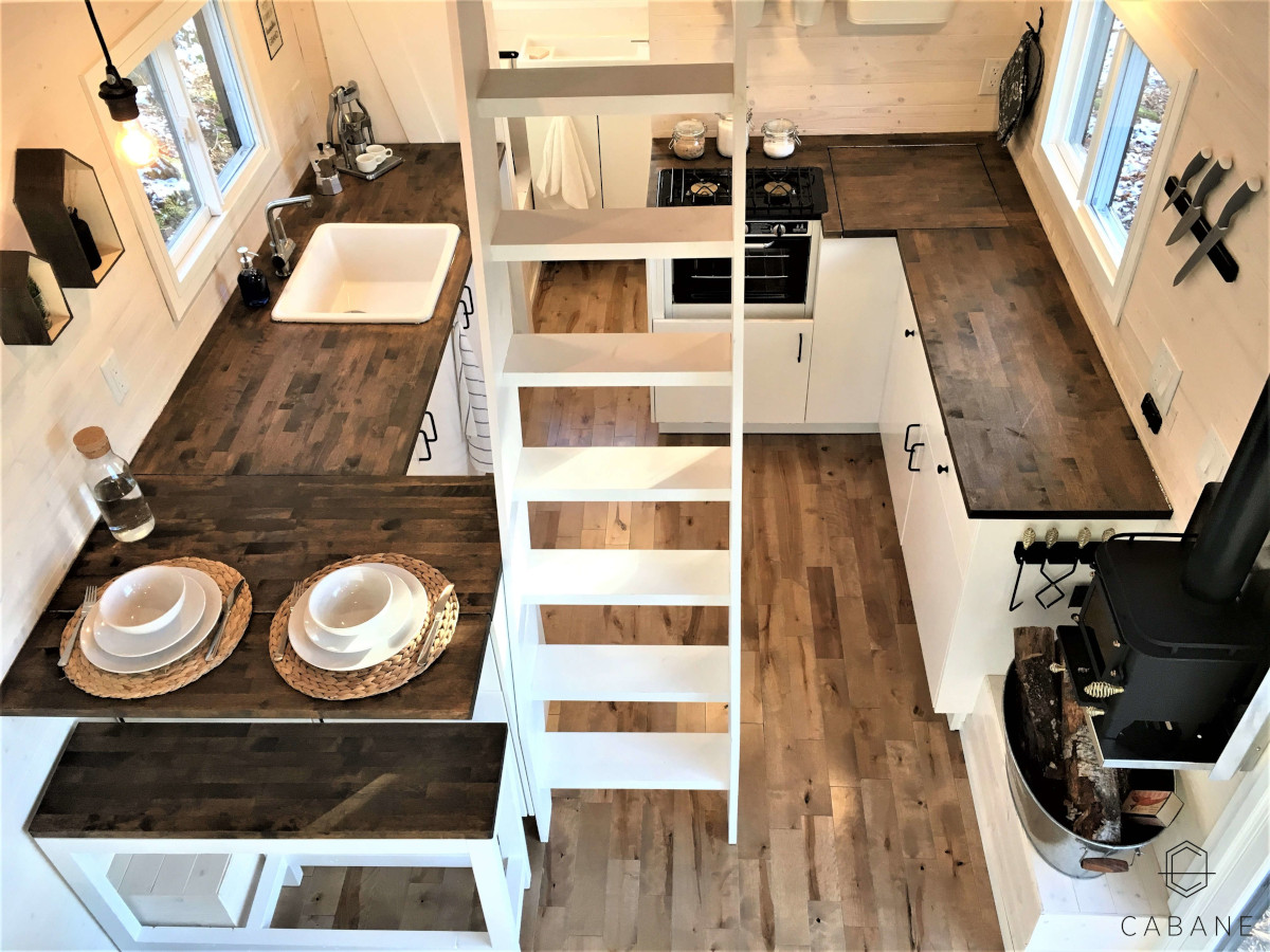 Butcher Block Counters - Cabane Tiny Cabin