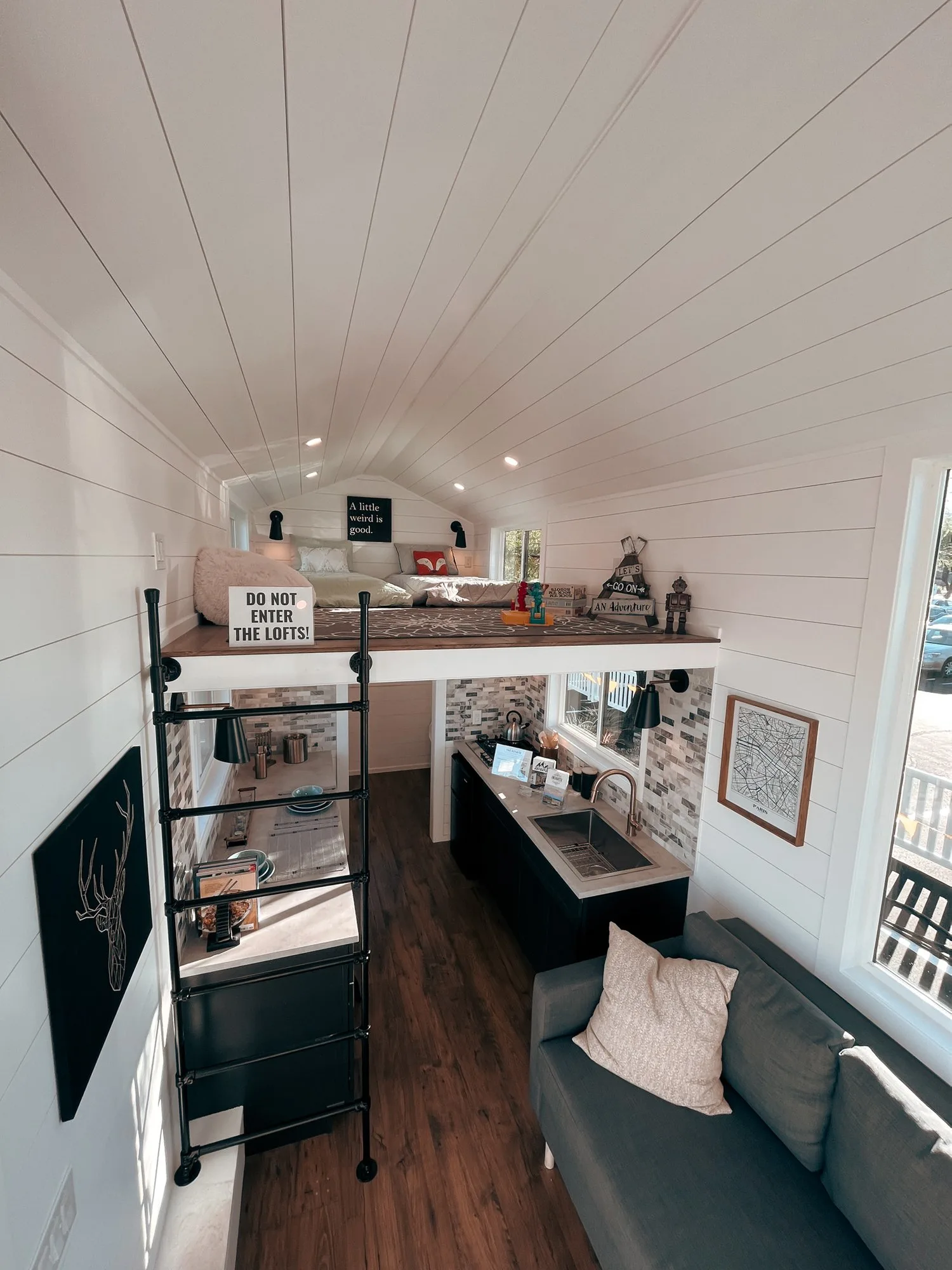Interior View - Estate by Uncharted Tiny Homes