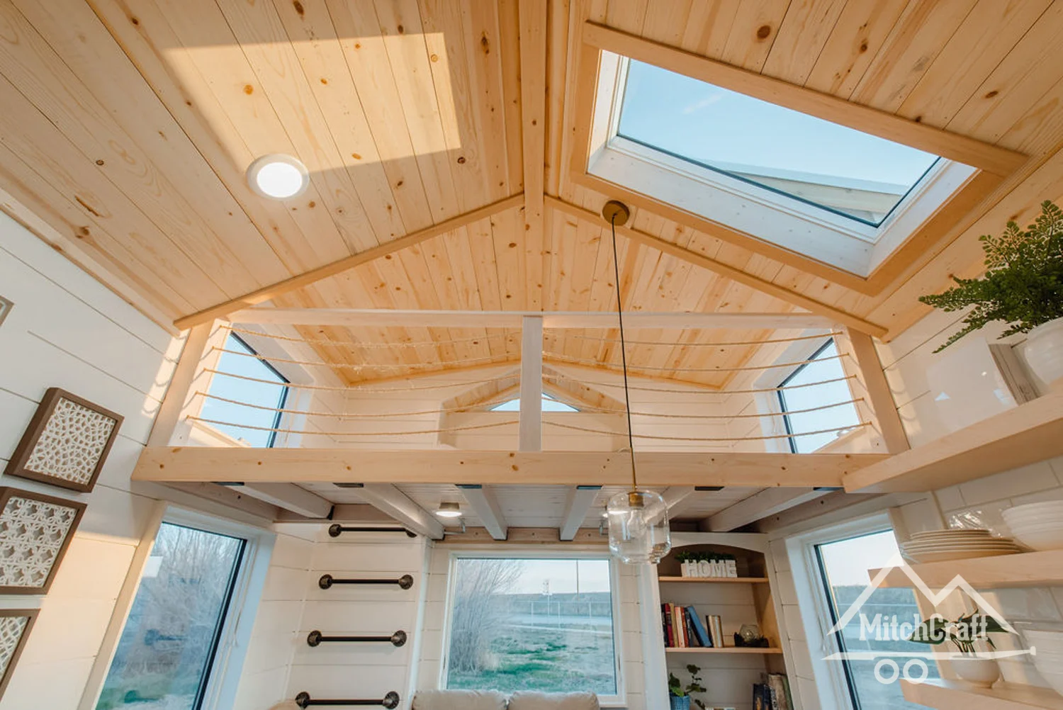 Skylight - Kay’s Tiny House by MitchCraft Tiny Homes