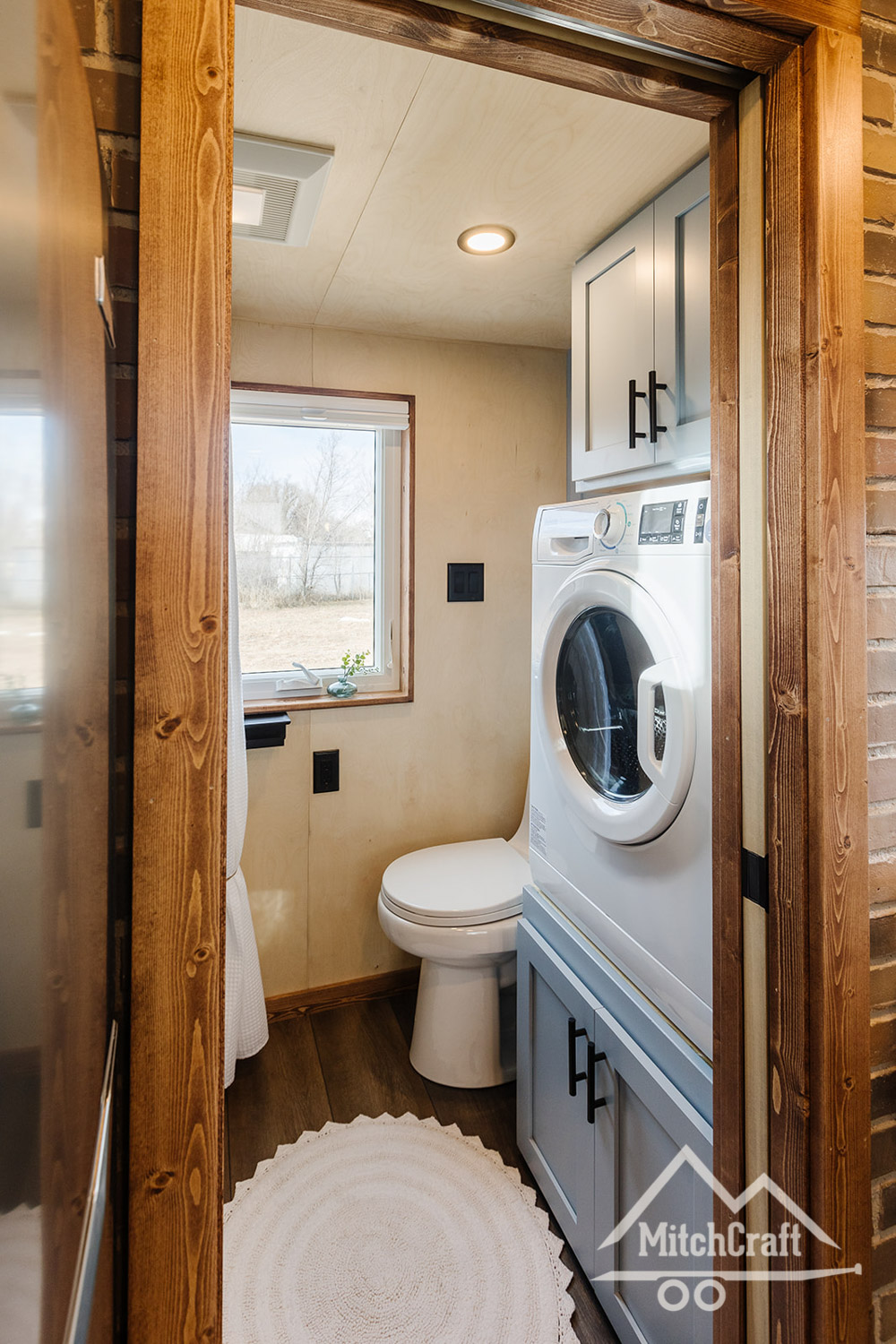 Bathroom - Nicole's 16x8' Tiny House by MitchCraft Tiny Homes