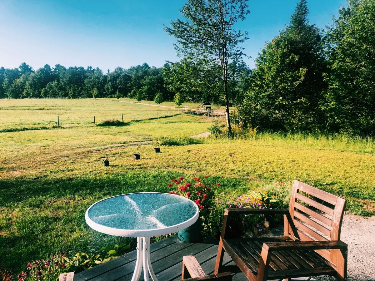 Crow's Nest Tiny House at Old Crow Ranch - View From Deck