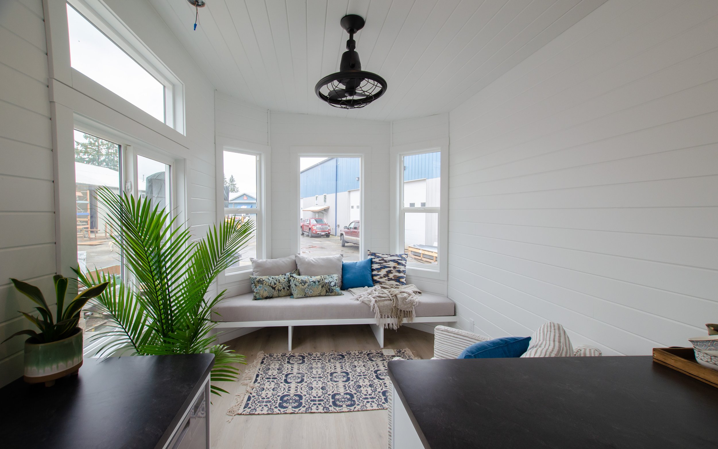 Mountain Chickadee by Rewild Homes - Living Room with Bay Window