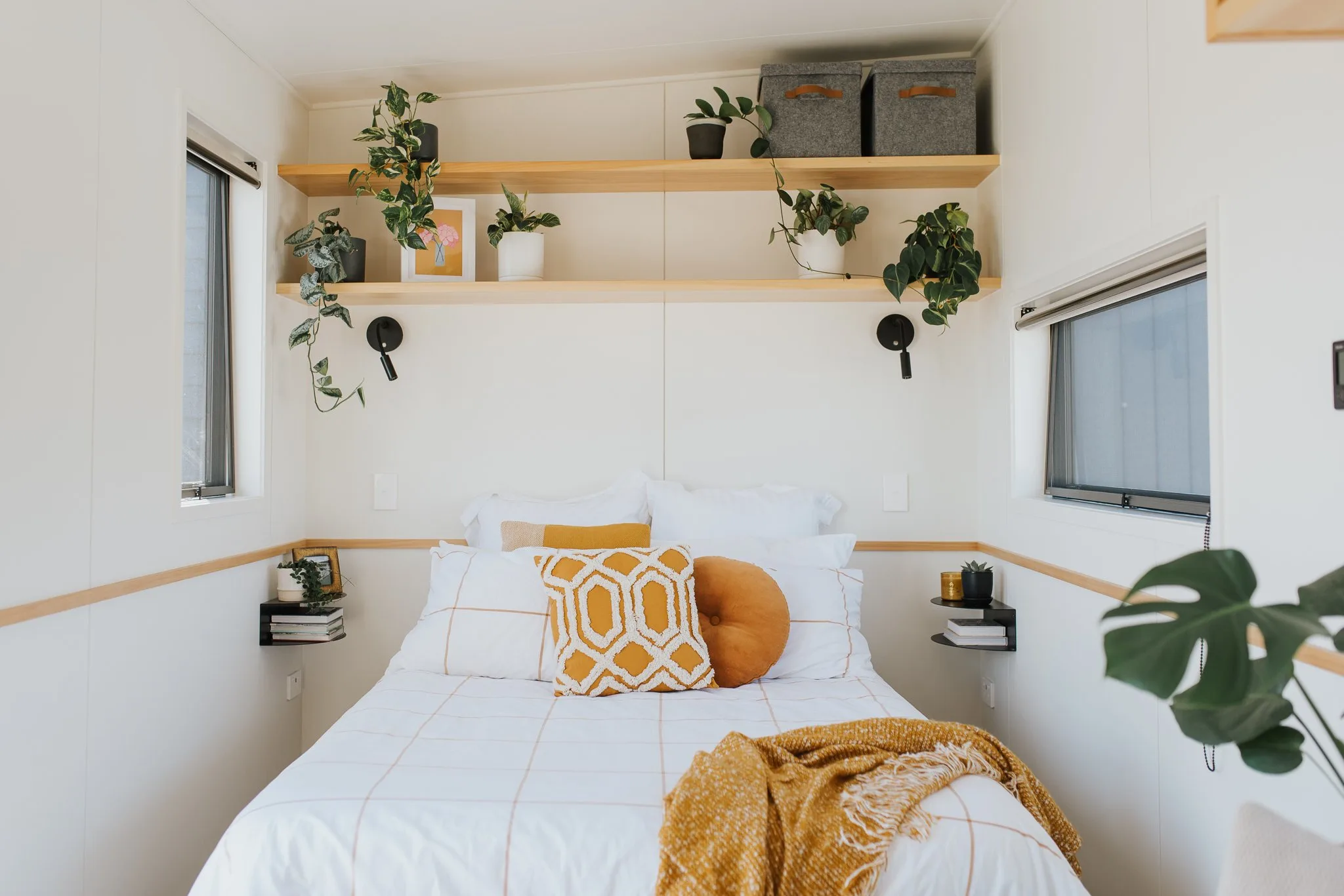 Tadpole Tiny House by Build Tiny - Full Size Bed