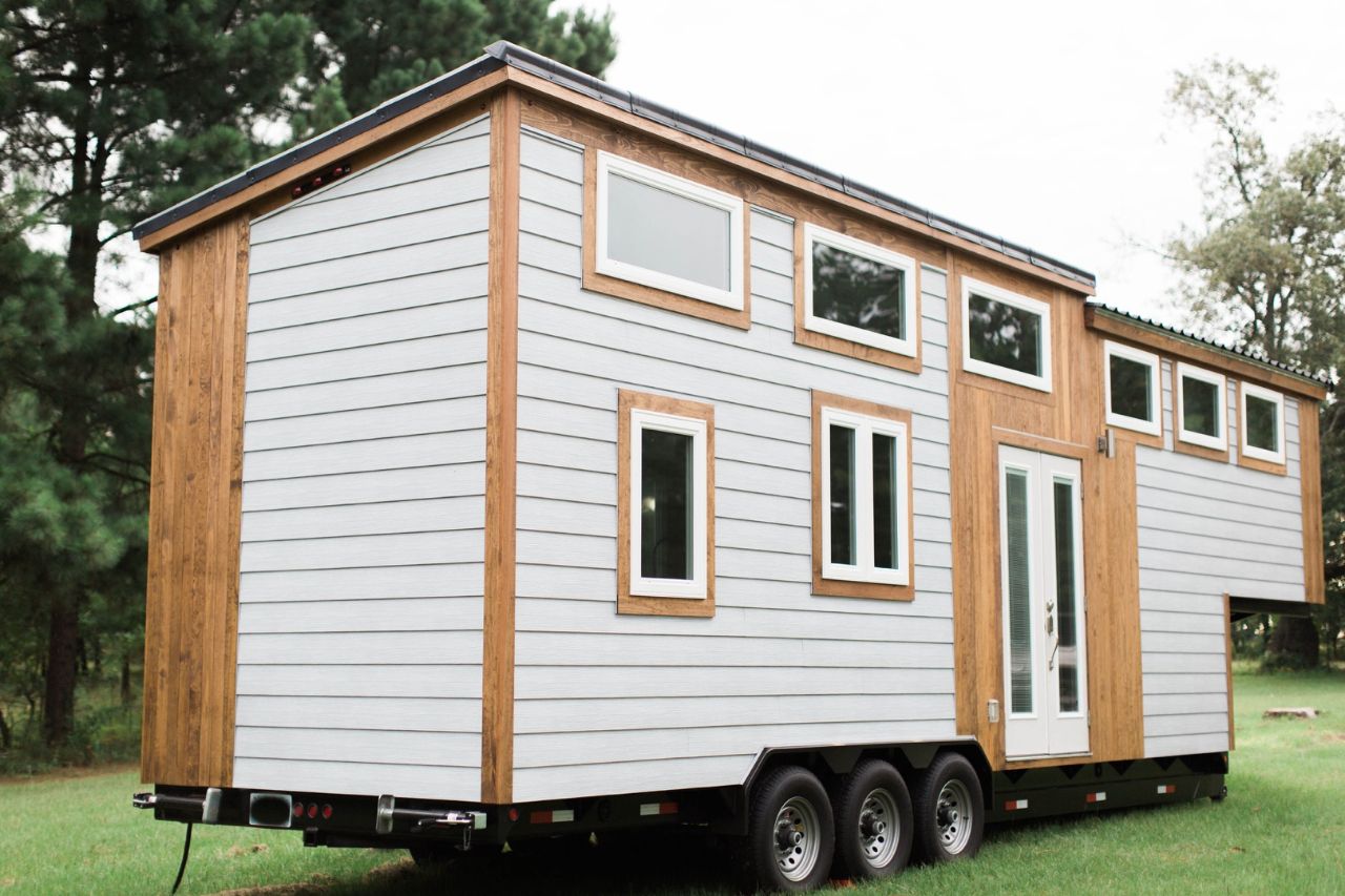Front & Side Exterior View - Brewmaster by Tiny House Chattanooga