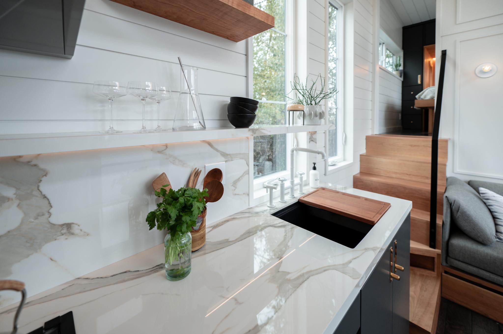 Solid Surface Counter - Terra Haven by Tru Form Tiny