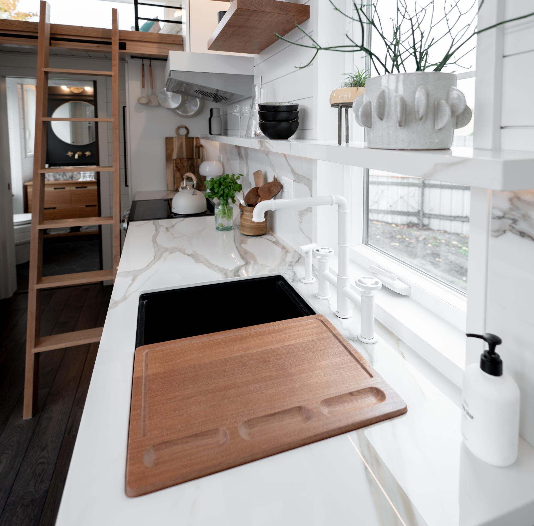 Sink with Cutting Board - Terra Haven by Tru Form Tiny
