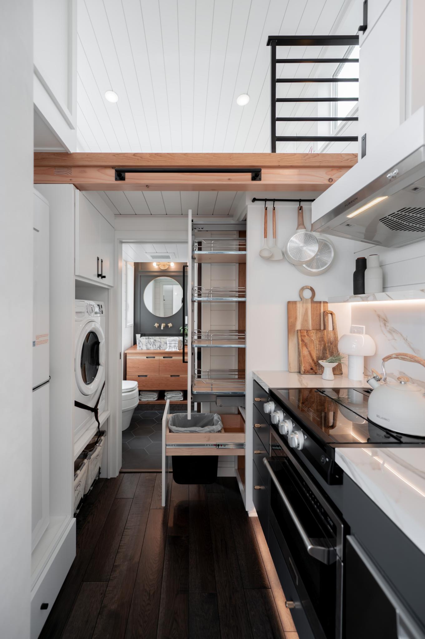 Kitchen & Laundry - Terra Haven by Tru Form Tiny