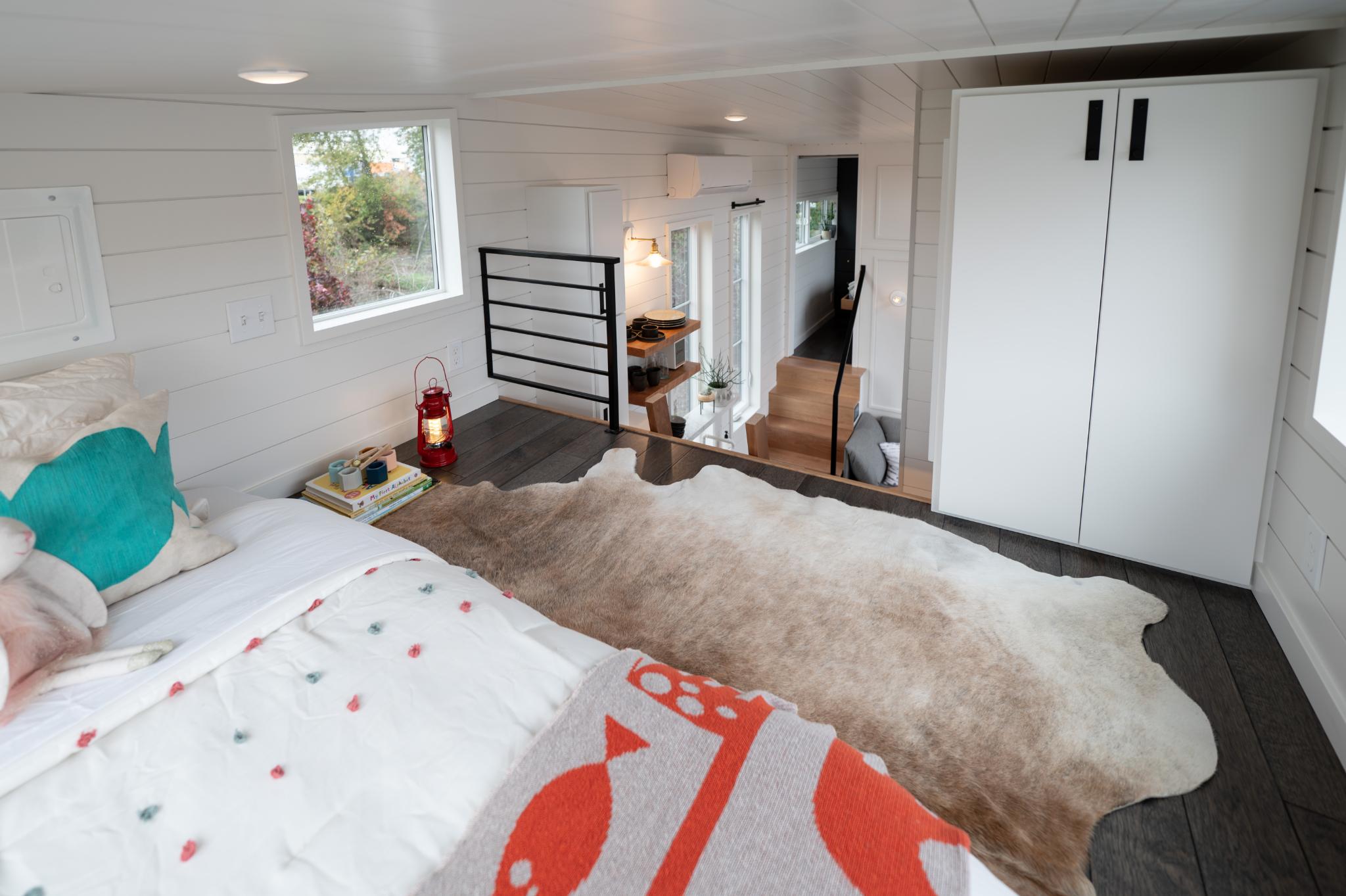 Bedroom Loft With Storage - Terra Haven by Tru Form Tiny