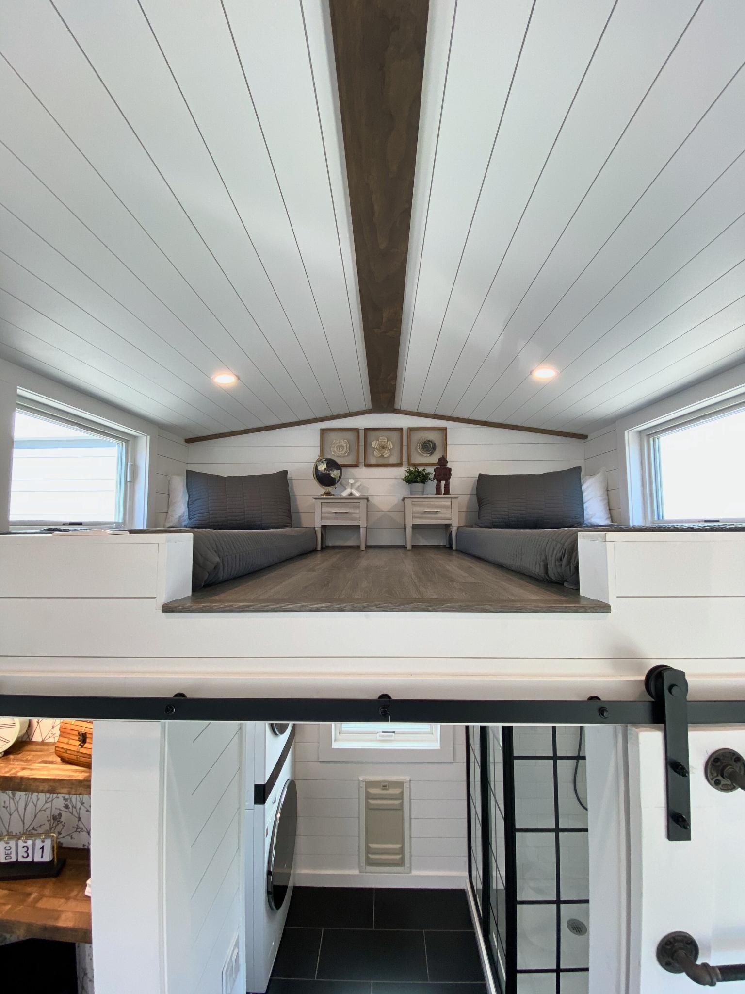Bedroom Loft - Jen's Château by Uncharted Tiny Homes