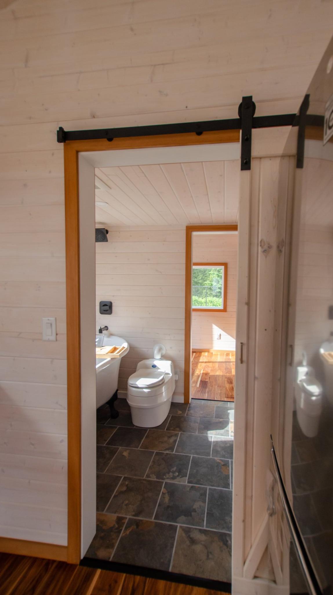 Bathroom Door - The Garry Oak by Rewild Homes