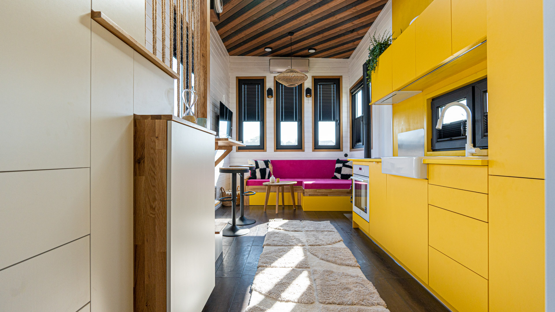 Bright Yellow Cabinets - Mobi Individual Clover by MobiHouse
