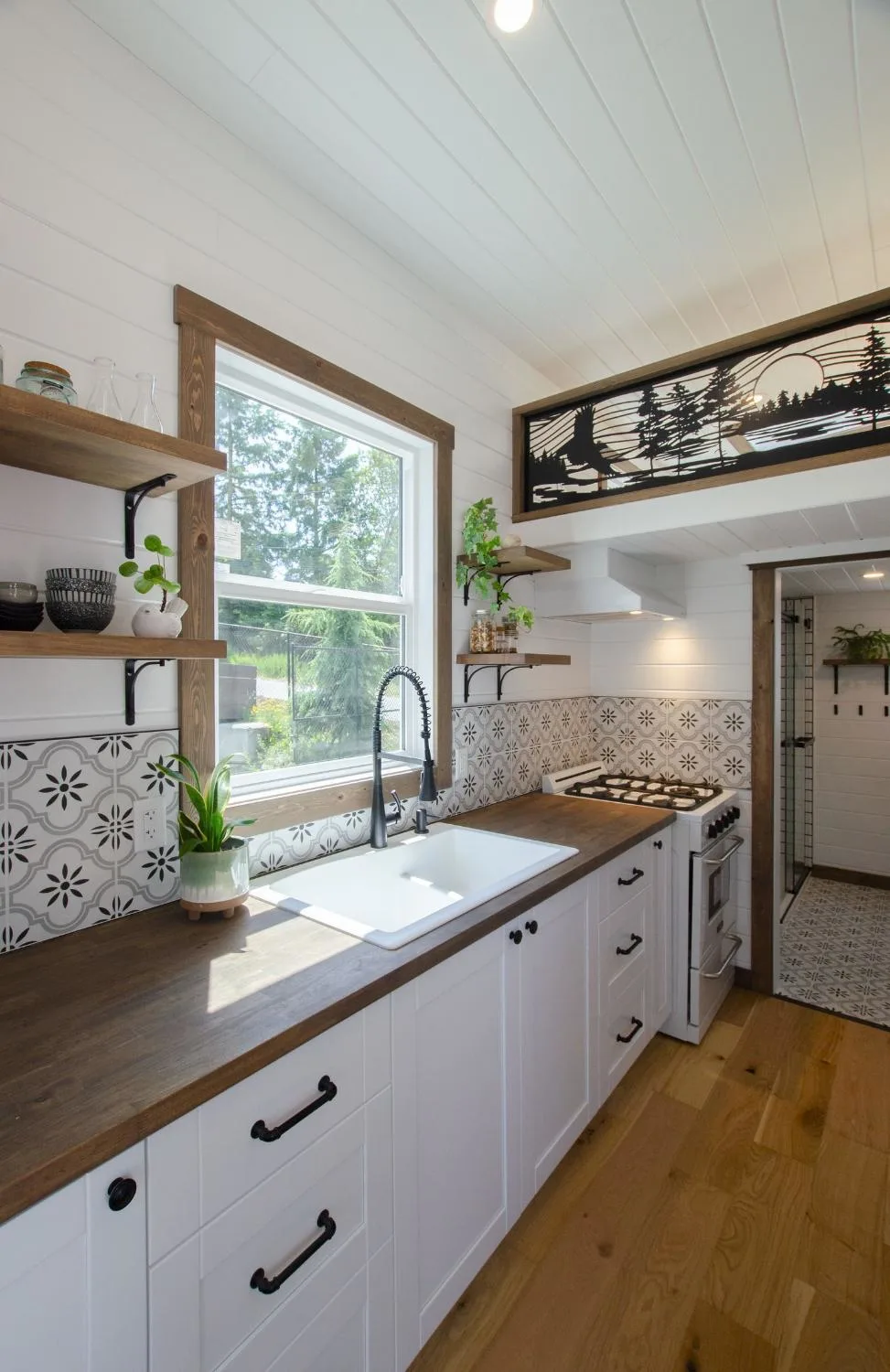 White Kitchen Cabinets - Arden by Rewild Homes