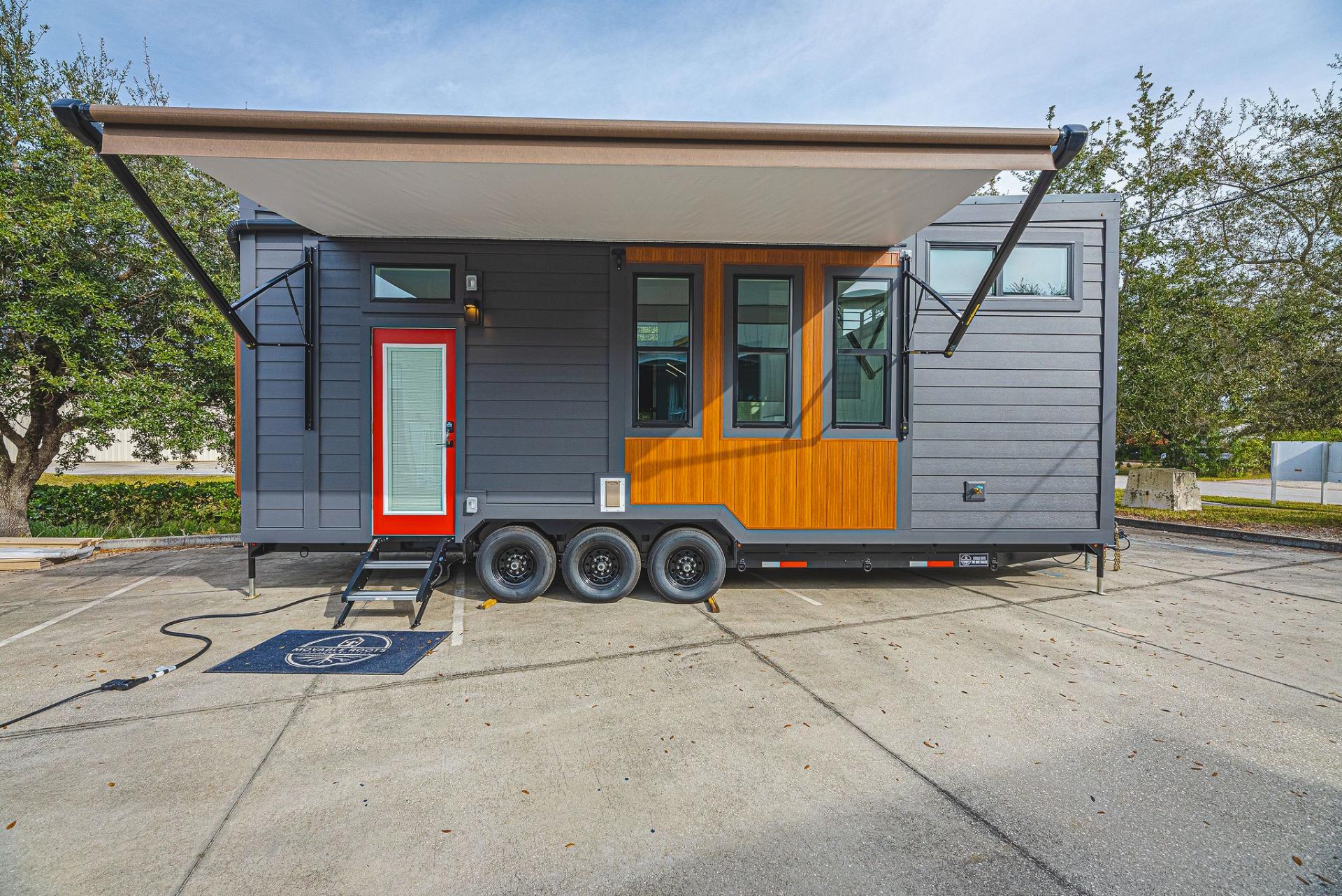 Automatic Awning - Cat House by Movable Roots