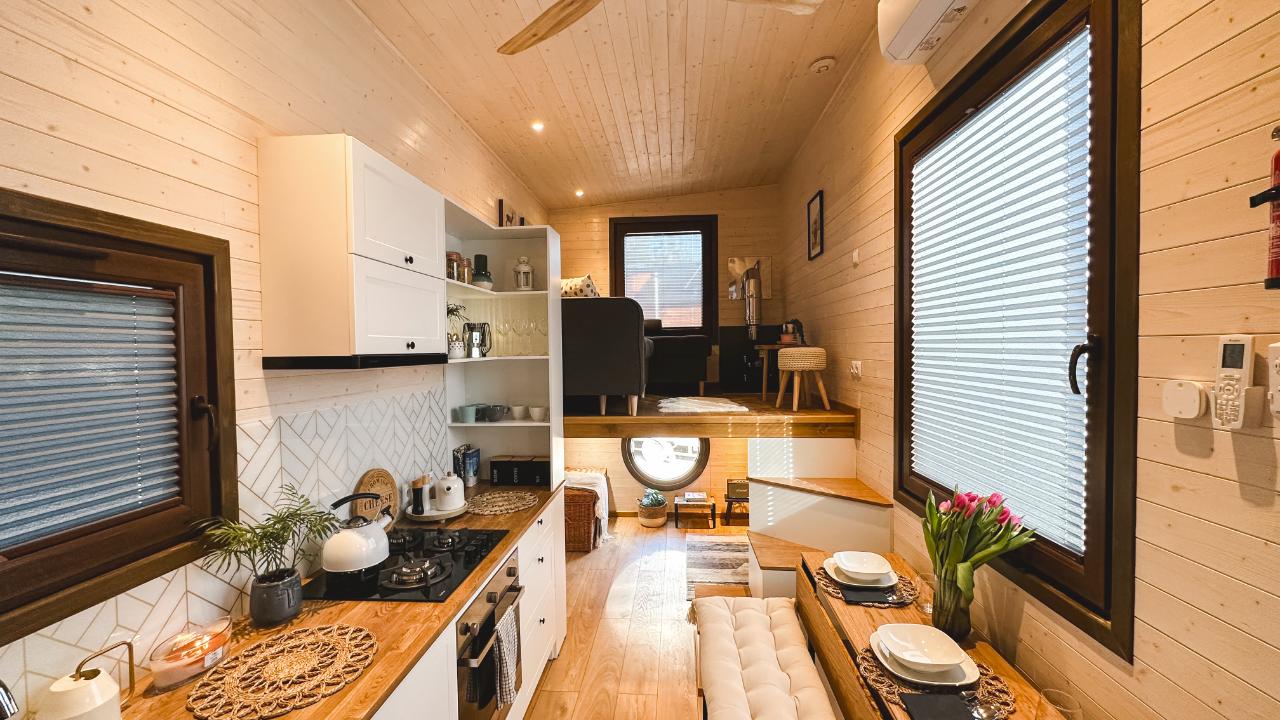 Kitchen & Living Area - Elise by Vagabond Haven