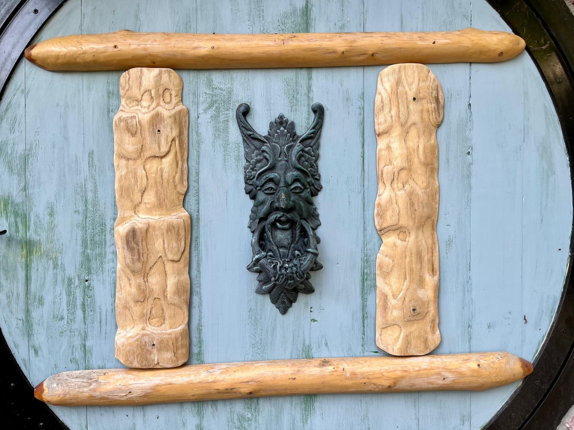 Front Door Detail - The Enchanted Forest at Mountain Shire