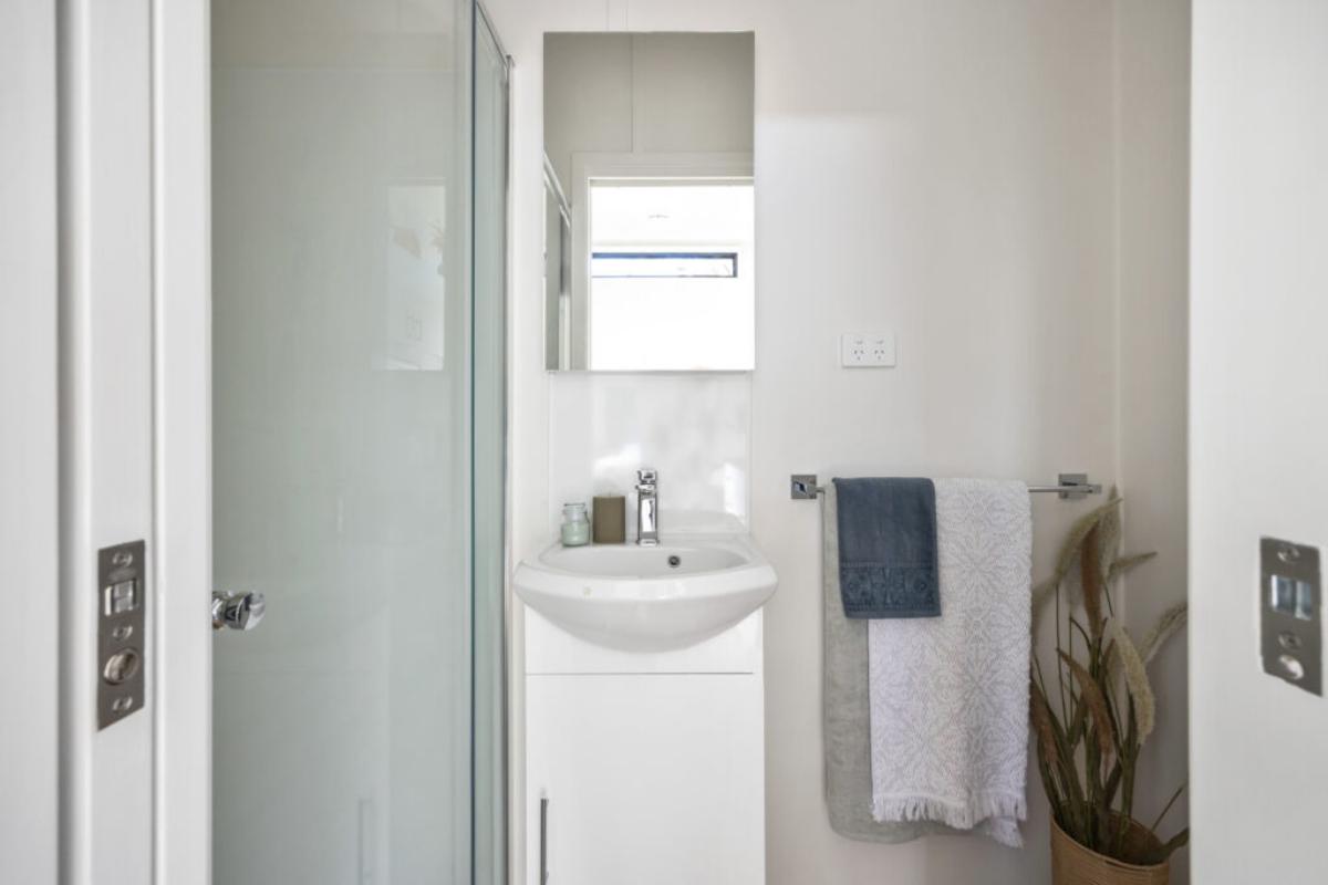 Bathroom - Freedom 8400NLR by Designer Eco Tiny Homes