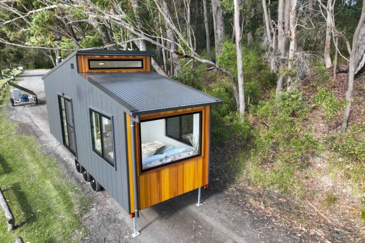 Exterior View - Freedom 8400NLR by Designer Eco Tiny Homes