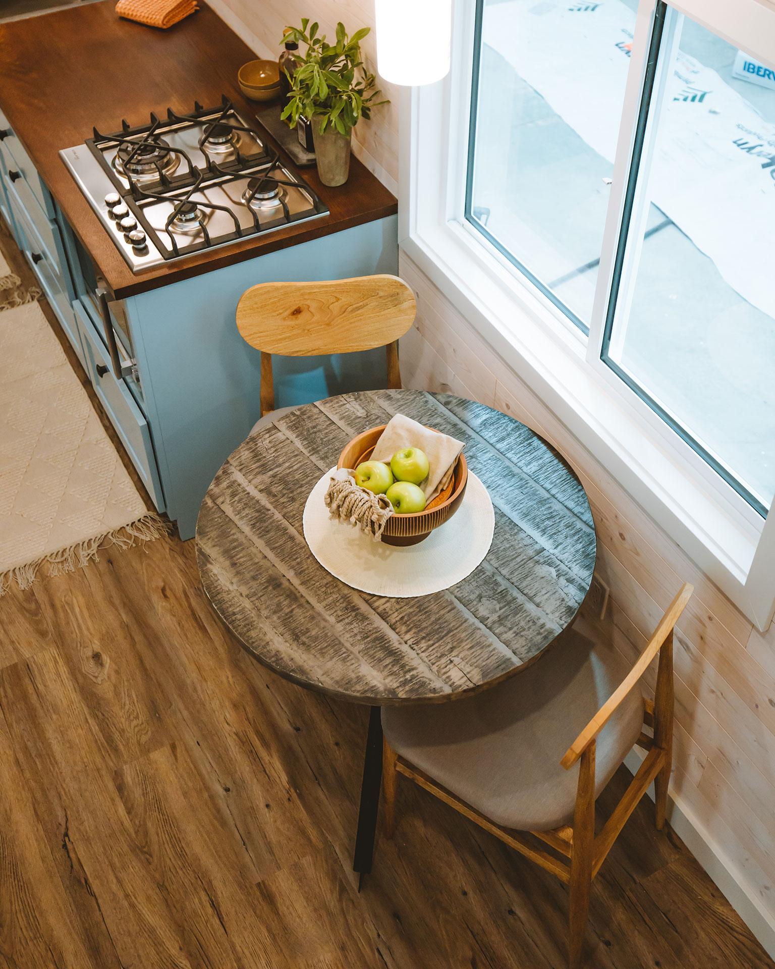 Dining Table - Pacific Retreat by Sunshine Tiny Homes